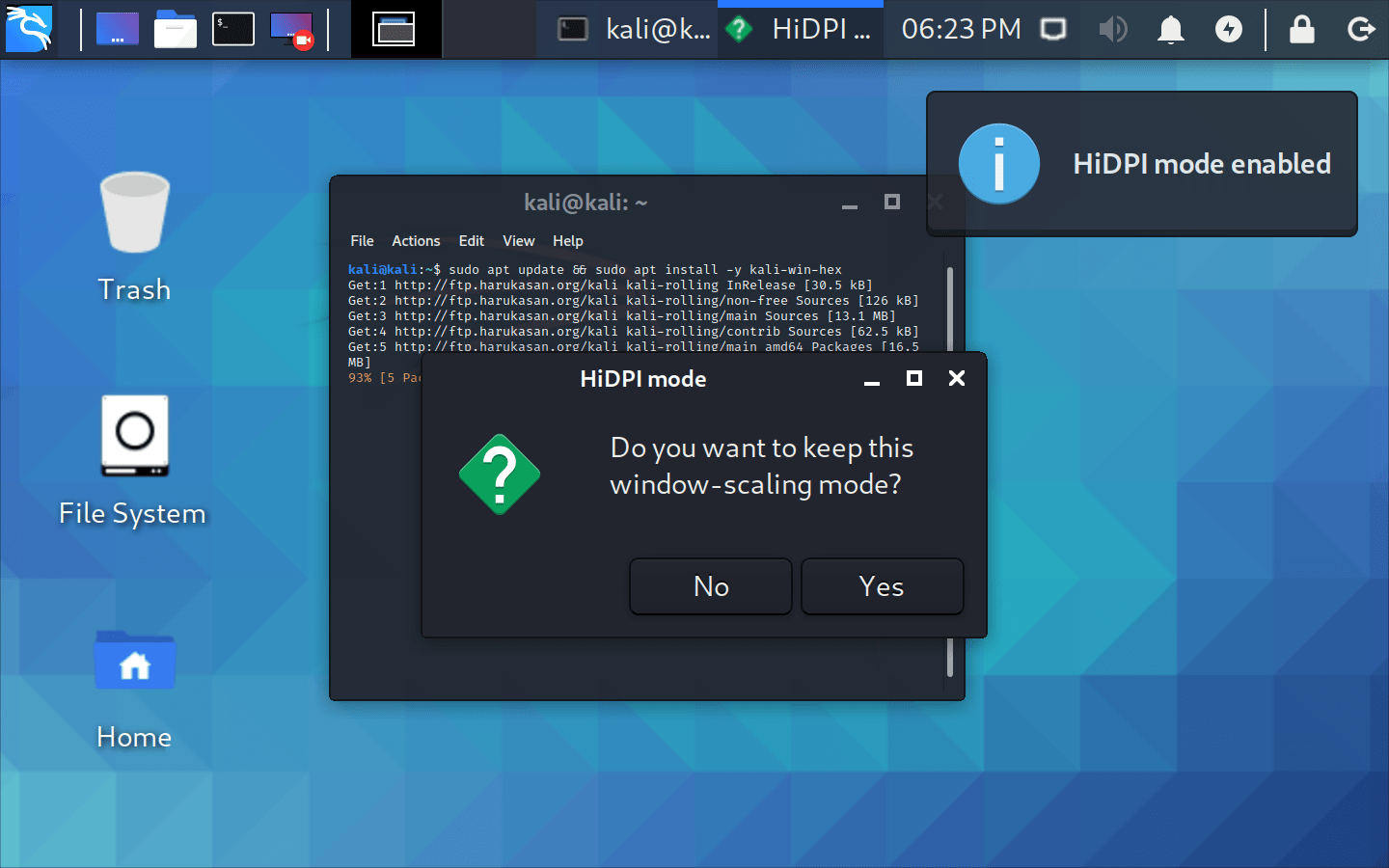 Kali Linux 2020.3 (August, 2020) Desktop 32-bit 64-bit ISO