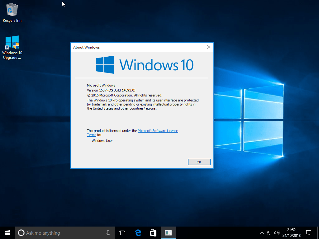 1607 windows 10 update download