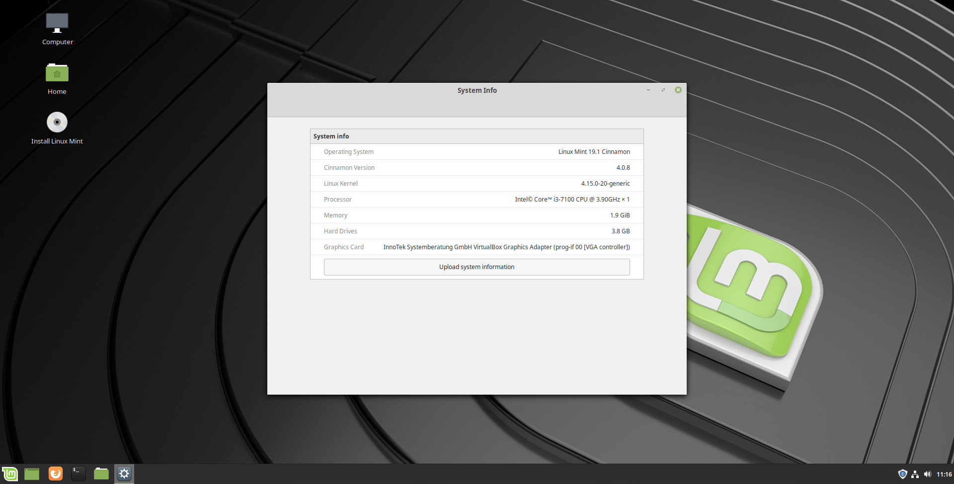 Linux mint 19 install docker windows 7