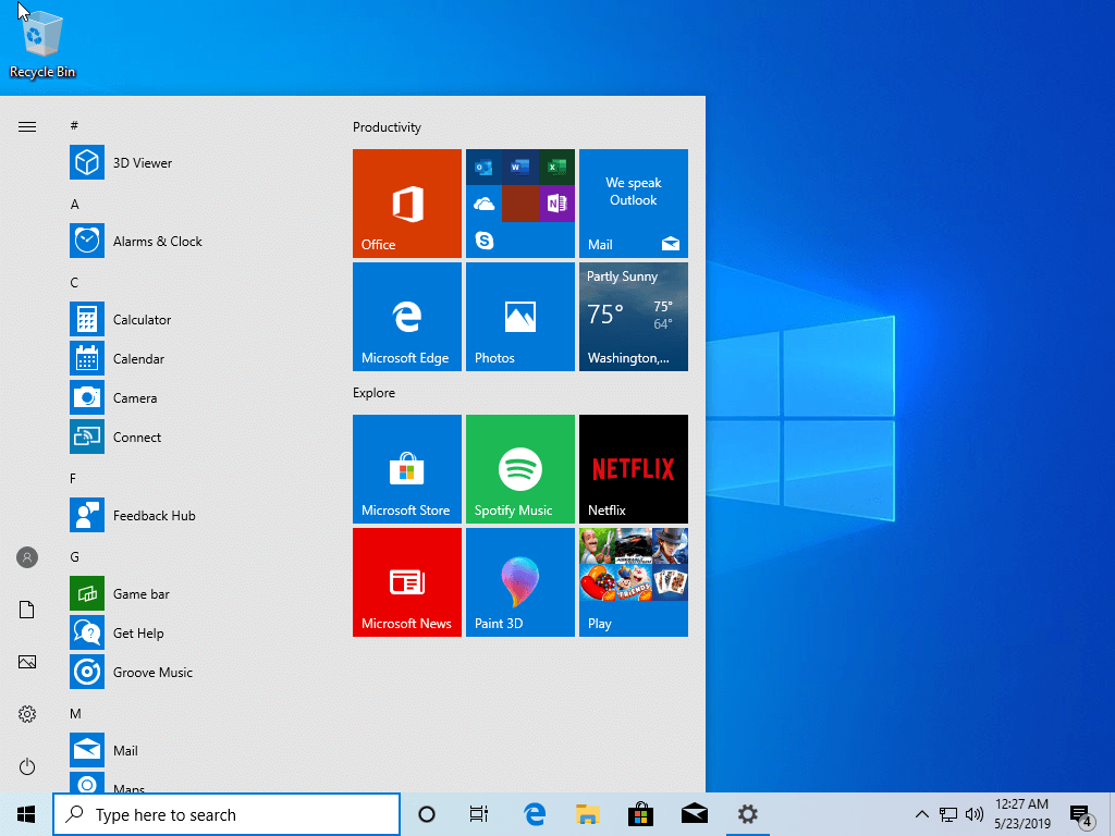 2019 windows 10 iso 64 bit free download