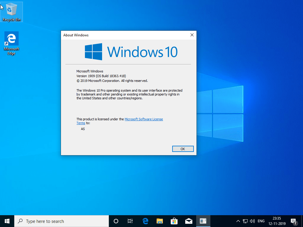 download windows 10 1909 iso 64 bit